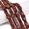 Synthetic Goldstone Beads Strands G-T139-8x8-18A-1