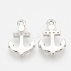 Brass Micro Pave Cubic Zirconia Charms ZIRC-Q014-029P-1