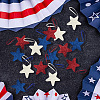 24Pcs 3 Colors Independence Day Foam Star Pendant Decorations AJEW-CN0004-58-3
