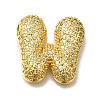 Brass with Cubic Zirconia Pendants KK-Q818-02W-G-1