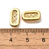 Rack Plating Brass Micro Pave Cubic Zirconia Connector Charms  KK-M313-07G-3