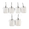 Natural Quartz Crystal Dangle Earrings EJEW-C119-02P-06-1