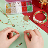3500Pcs 10 Style Glass Round Seed Beads SEED-PH0002-15-3
