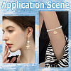 56Pcs 7 Styles Light Gold Marine Animal Alloy Pendants FIND-SC0012-78-5