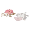 6Pcs Plant PET Adhesive Waterproof Stickers DIY-K074-01B-2