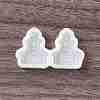 Easter Theme Ear Stud Ornament Silicone Molds DIY-J009-01F-3