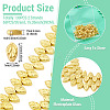130Pcs 2 Strands Electroplate Glass Beads Strands EGLA-TA0013-56A-4