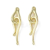 Brass Hook and Eye Clasps LS-KK-B087-18G-1