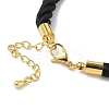 5MM Nylon Twisted Cord Necklace Making X-FIND-G096-01G-19-3