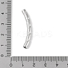 304 Stainless Steel Curved Tube Beads STAS-M071-03H-P-4