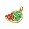 304 Stainless Steel Enamel Charms STAS-M121-11E-G-2