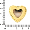 304 Stainless Steel Pendants STAS-V004-06G-03-3