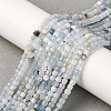 Natural Aquamarine Beads Strands LS-G-G003-B02-01-6