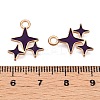 Alloy Enamel Pendants ENAM-T020-38F-RS-3