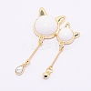 Zinc Alloy Bag Decoration PALLOY-WH0071-50G-1