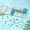 192Pcs 6 Styles Synthetic Turquoise Beads TURQ-FS0001-07-8