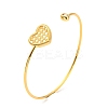 Clear Cubic Zirconia Cuff Bangles LS-BJEW-P305-03G-1