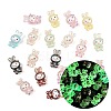Luminous Resin Enamel Beads RE-CBAC4C7-25-1