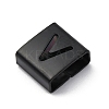 Ion Plating(IP) 304 Stainless Steel Square Slide Charms STAS-L132-14V-B-2