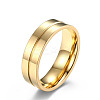304 Stainless Steel Micro Pave Cubic Zirconia Finger Rings FS-WGAD461-12-1