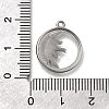 304 Stainless Steel Pendants STAS-C119-09P-3