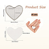 20 Sets Alloy Sublimation Blank Brooch Pin DIY-SP0003-03C-2