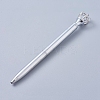 Platinum Big Crown Pen LS-AJEW-K026-01G-1