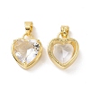 Glass Pendants KK-G424-13G-02-2