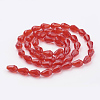 Glass Beads Strands GLAA-R024-15x10mm-14-2