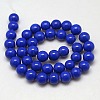 Synthetic Turquoise Beads Strands TURQ-L018-6mm-M-2