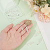 10Pcs Brass Pave Clear Cubic Zirconia Watch Band Clasps KK-BC0013-67S-3