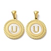 Ion Plating(IP) 304 Stainless Steel Pendants STAS-I204-U-G-1