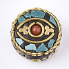 Handmade Indonesia Beads X-IPDL-S053-138-1