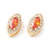 Rack Plating Brass Micro Pave Cubic Zirconia Beads KK-D073-02G-04-NR-1