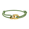CCB Plastic Oval & Ring Link Bracelets WG5024D-02-1