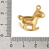 Ion Plating(IP) 304 Stainless Steel Pendants STAS-N103-14G-3