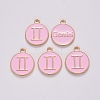 Alloy Enamel Pendants LS-X-ENAM-S124-01B-09I-2