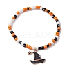 5Pcs Glass Seed Beaded Stretch Bracelets Sets BJEW-JB10939-2