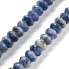 Natural Blue Spot Jasper Beads Strands G-P559-A15-01-1