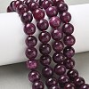 Dyed Natural Malaysia Jade Beads Strands G-G021-01D-06-5