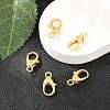 SHEGRACE Brass Lobster Claw Clasps XGR0095G-160G-4