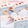 AHADERMAKER 36Pcs 18 Styles Computerized Embroidery Cloth Iron on/Sew on Patches DIY-GA0005-83-3