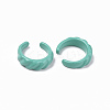Spray Painted Alloy Cuff Rings X-RJEW-T011-04-RS-3