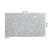 Glitter Resin Hotfix Rhinestone(Hot Melt Adhesive On The Back) DIY-GL0001-02-2