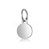 Anti-Tarnish 304 Stainless Steel Pendants STAS-I311-33B-P-1
