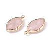 Natural Rose Quartz Pendants G-L514-023A-2