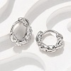 Brass Hoop Earrings EJEW-Q015-03P-01-5