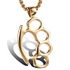 Knuckles Pendant Necklaces FIND-PW0024-14B-1