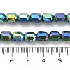 Electroplate Glass Beads Strands EGLA-D030-06G-4