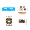 Tibetan Style Alloy Spacer Beads TIBEB-FH0001-29-NR-3